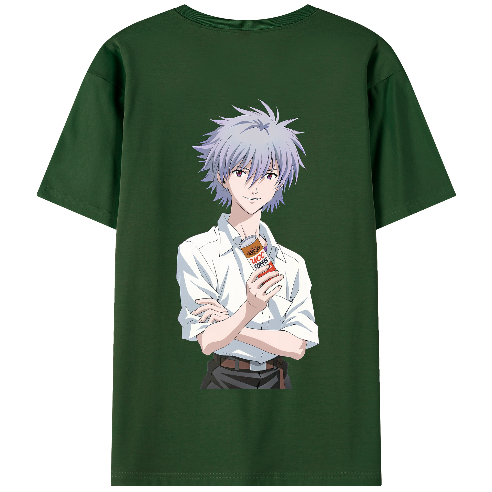 （画像用） EVA 新世紀エヴァンゲリオン 綿100％半袖Tシャツ（背面プリント）